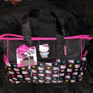 NWT Hello Kitty Diaper Bag
